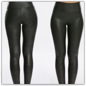 Spanx faux leather leggings
